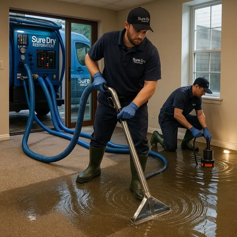 Water Extraction and Removal process in Broward Estates, FL
